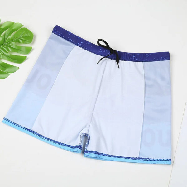 AquaFlex Men's Boxer Brief Swim Trunks - Image 5