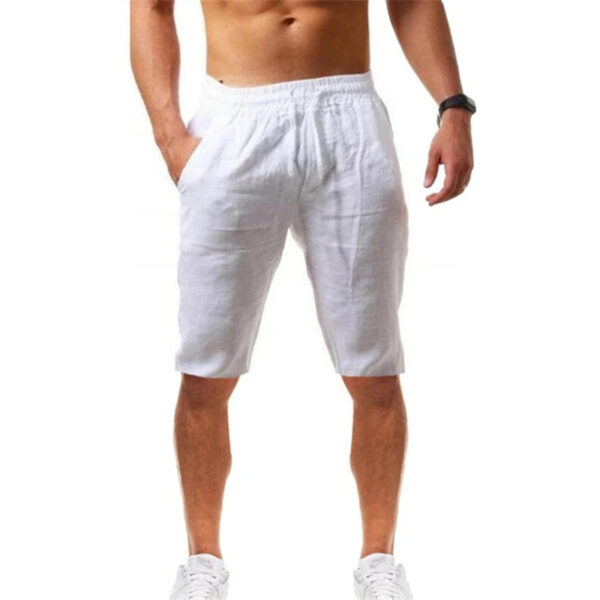 High-Quality Men's Casual Linen Pants for Spring and Summer - Image 5