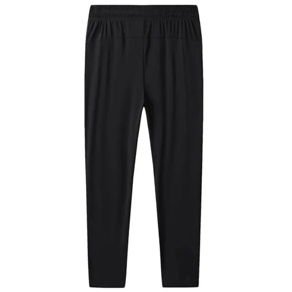 Summer Ice Silk Sweatpants Men's High Elastic Gym Joggers - Image 4