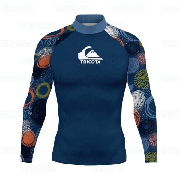 Sun Shield Men's Long Sleeve Rash Guard Tee - Image 3