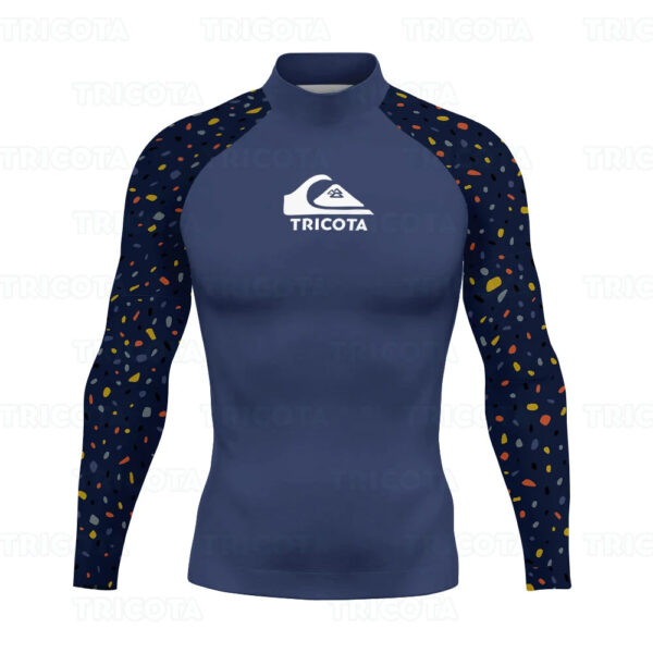 Sun Shield Men's Long Sleeve Rash Guard Tee - Image 2