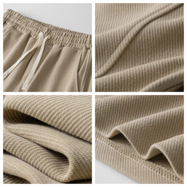 New Men's Oversized Cotton Linen Shorts - Image 3